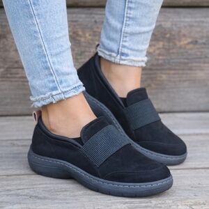 Dr. Scholl's Joanna Minimalist, Vegan Suede, Comfort Loafer Sneakers 7.5M